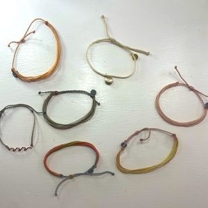Pura Vida bracelet bundle of 7